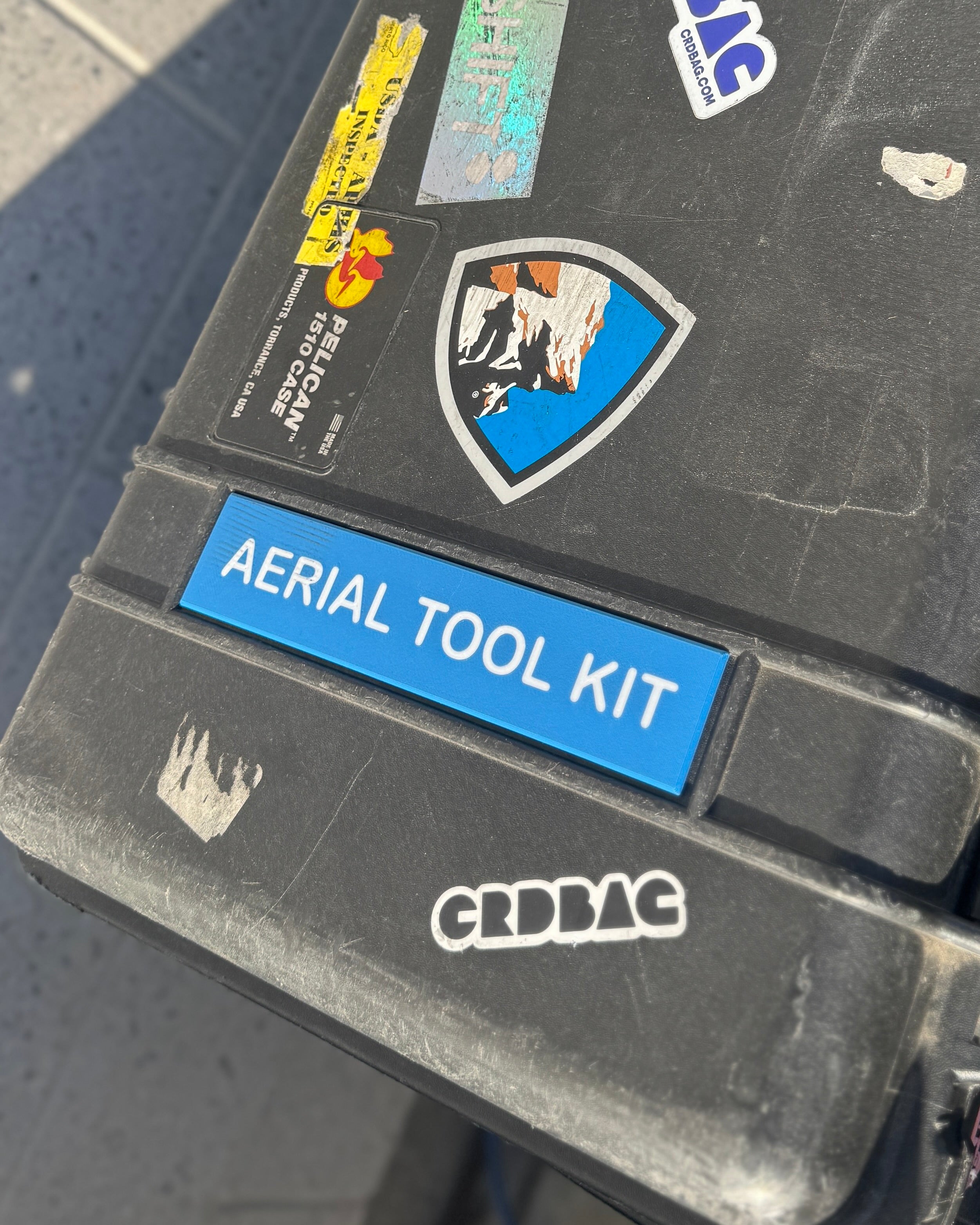 Pelican Case Lid Labels